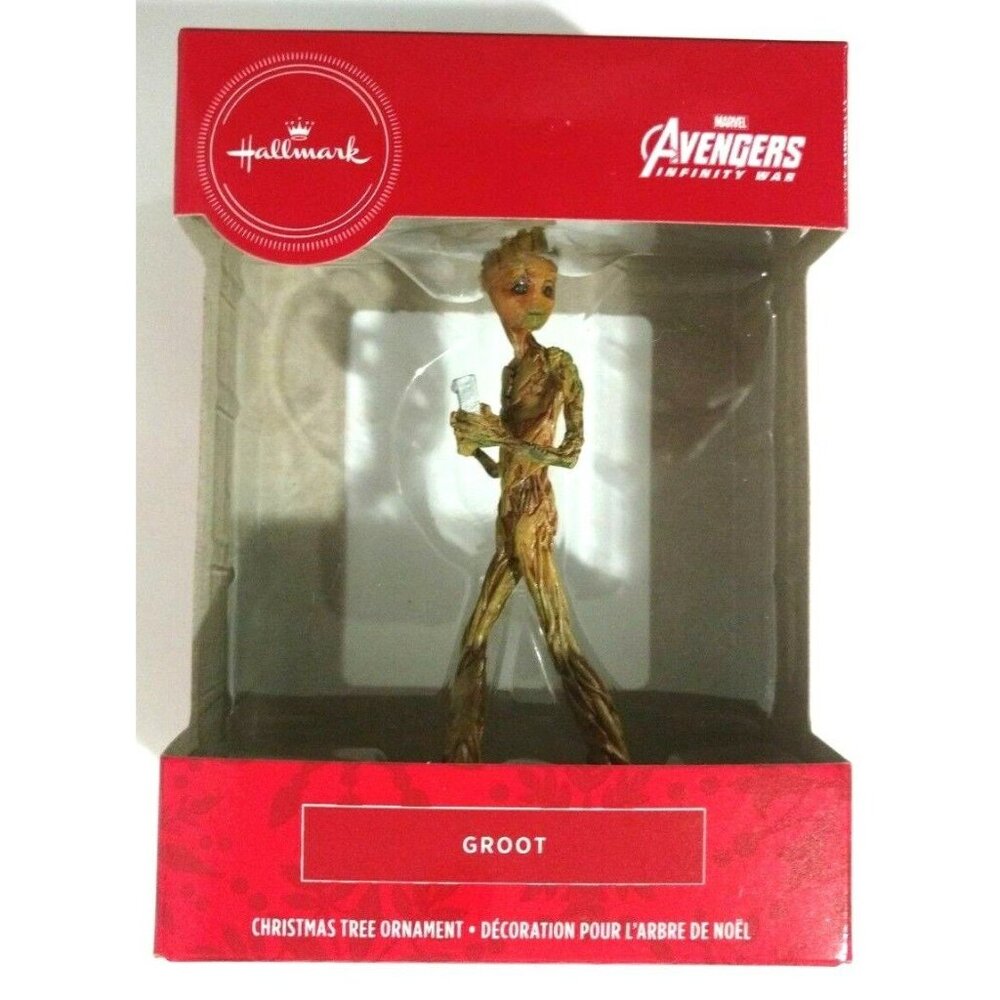 Hallmark Avengers Infinity‎ War Teenage Groot Christmas Ornament